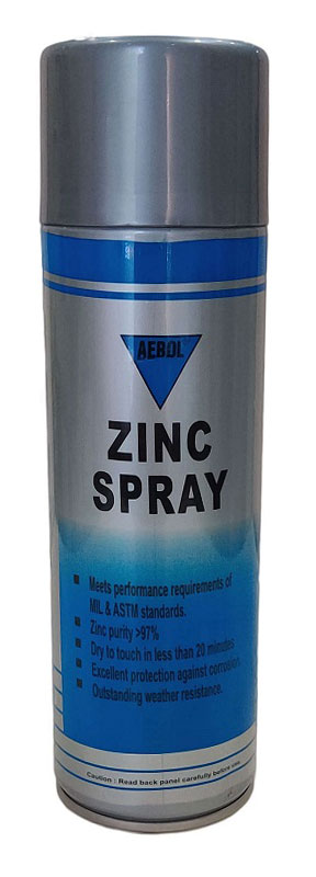 Zinc Coating Spray | Cold Zinc Galvanising | Zinc Metal Spray |Aerol®