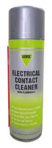 electrical contact cleaner spray