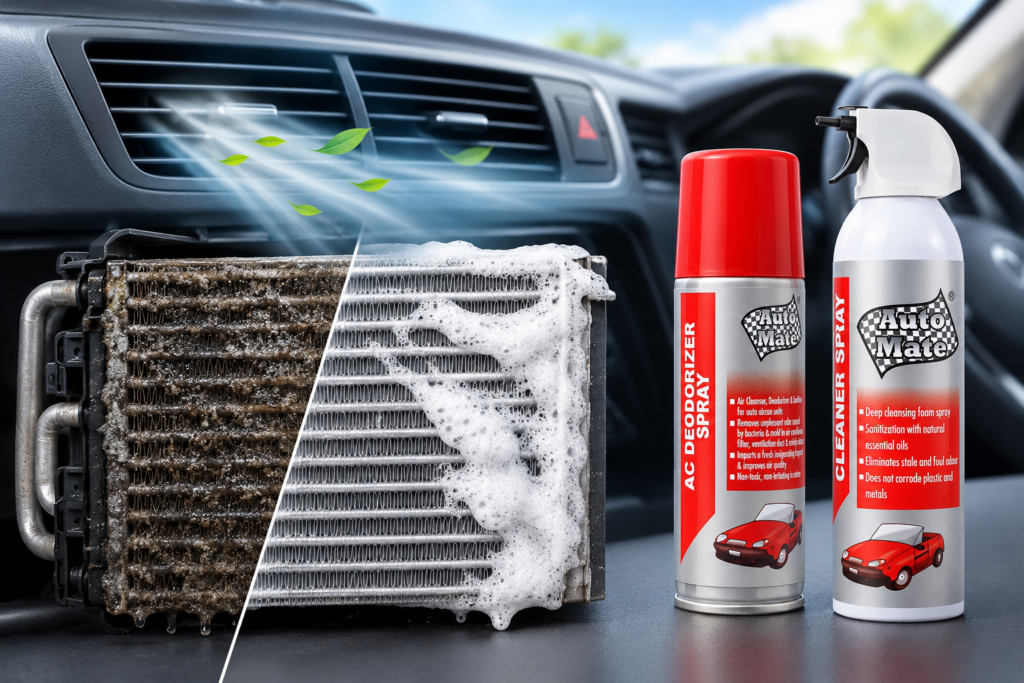 ac coil cleaner spray