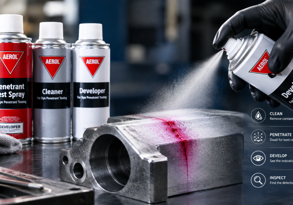 dye penetrant test kit